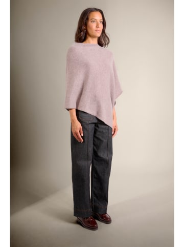 Perfect Cashmere Kaschmir-Poncho "Georgia" in Taupe