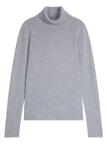 Perfect Cashmere Kaszmirowy golf "Linda" w kolorze błękitnym