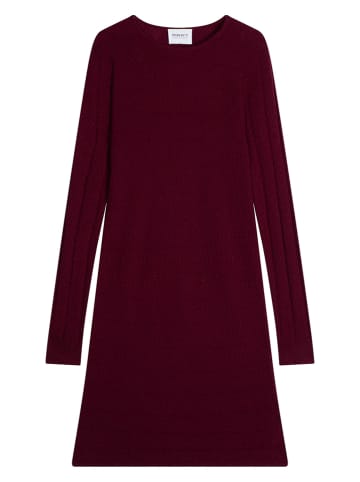 Perfect Cashmere Kaszmirowa sukienka "Lola" w kolorze bordowym