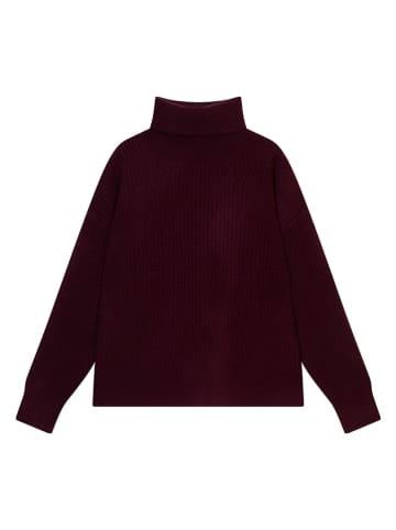 Perfect Cashmere Kaschmir-Rollkragenpullover "Senge" in Beere