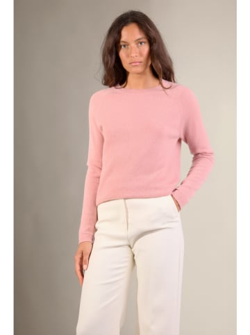 Perfect Cashmere Kaszmirowy sweter w kolorze jasnoróżowym