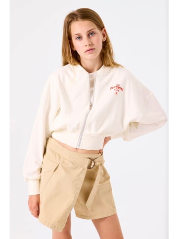 Garcia Sweatjacke in Creme