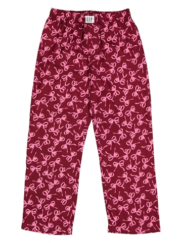 GAP Broek rood/lichtroze