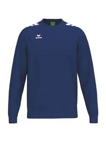 erima Sweatshirt "3 Wings" in Dunkelblau