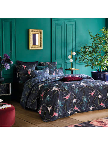 CXL by Christian Lacroix Satin-Bettwäsche-Set in Dunkelblau
