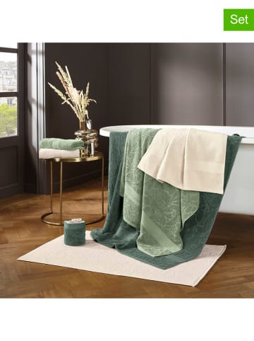 CXL by Christian Lacroix 4-delige set: washandjes groen