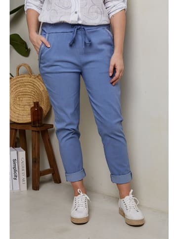 Curvy Lady Hose in Blau
