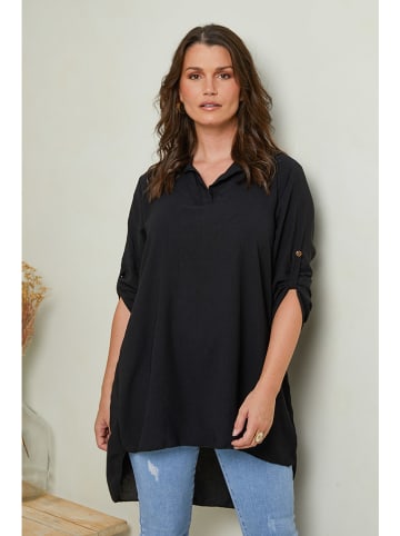 Curvy Lady Blouse zwart