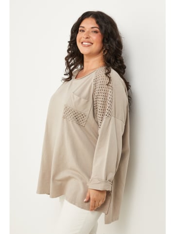 Curvy Lady Longsleeve beige