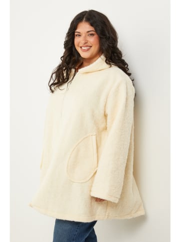 Curvy Lady Übergangsjacke in Creme