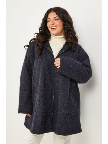 Curvy Lady Tusssenjas donkerblauw