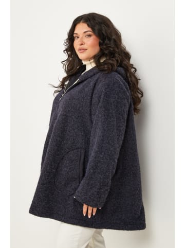 Curvy Lady Übergangsjacke in Dunkelblau
