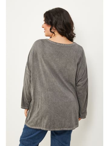 Curvy Lady Longsleeve in Anthrazit