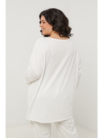 Curvy Lady Longsleeve wit