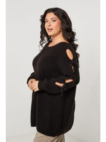 Curvy Lady Sweter w kolorze czarnym
