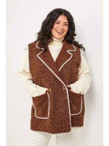 Curvy Lady Bodywarmer bruin