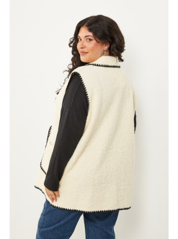 Curvy Lady Weste in Creme