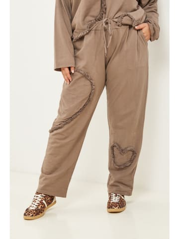 Curvy Lady Broek beige