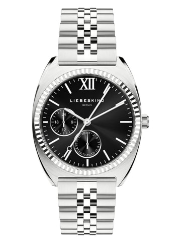 Liebeskind Chronograf w kolorze srebrno-czarnym