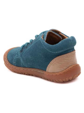 bisgaard Leren barefootschoenen "Hale" blauw