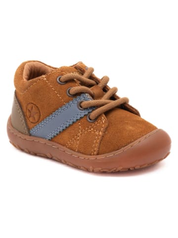 bisgaard Leder-Barfußschuhe "Hale" in Hellbraun