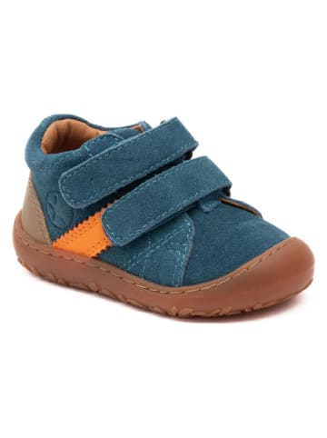 bisgaard Leder-Barfußschuhe "Hale" in Blau