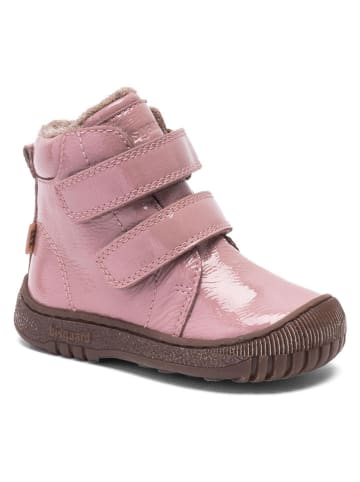 bisgaard Leder-Boots "Evon" in Rosa