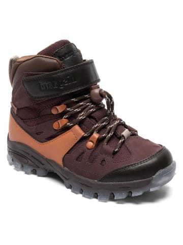 bisgaard Leder-Winterstiefel "River" in Braun