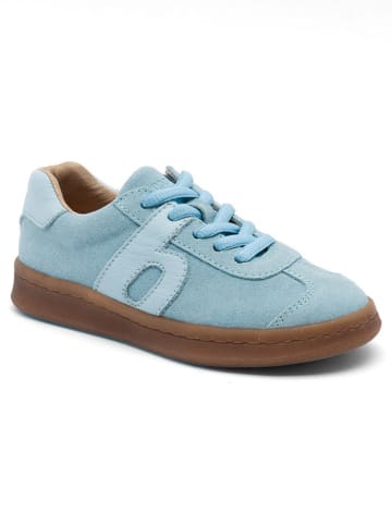 bisgaard Leren sneakers lichtblauw