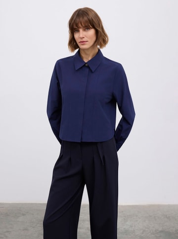 BGN Koszula w kolorze granatowym