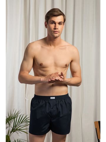 Seidensticker 2er-Set: Boxershorts in Schwarz