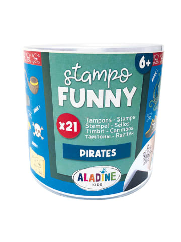 Aladine Zestaw stempli "Funny Piraten" - 6+