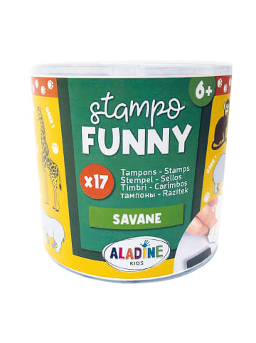 Aladine Zestaw stempli "Funny Savanne" - 6+