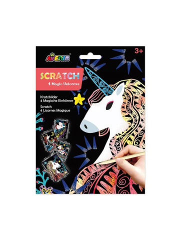 Avenir Zestaw "Jednorożec" do zdrapywania - 3+