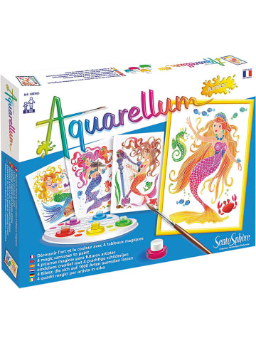 SentoSphere Tekenset "Aquarellum - Junior Zeemeerminnen" - vanaf 7 jaar
