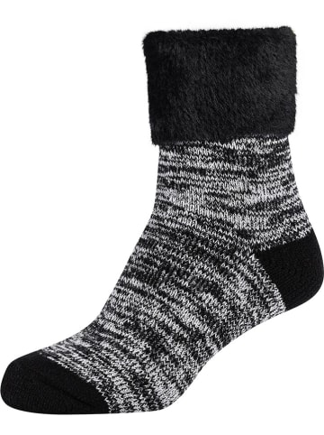 camano 2er-Set: Socken in Grau/ Schwarz