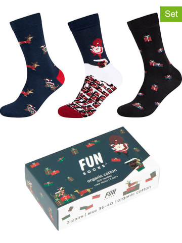 Fun Socks 3er-Set: Socken in Bunt