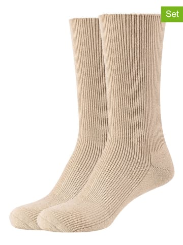 s.Oliver 2er-Set: Socken in Beige