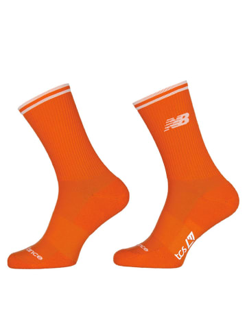 New Balance Skarpety w kolorze pomarańczowym