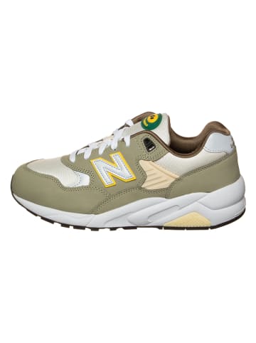 New Balance Skórzane sneakersy "MT580" w kolorze khaki