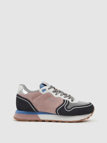 Pepe Jeans FOOTWEAR Sneakersy w kolorze jasnoróżowo-czarnym