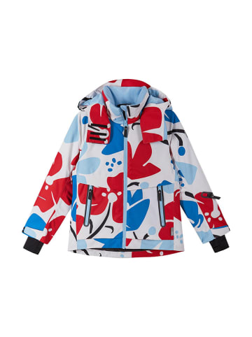Reima Winterjacke "Posio" in Weiß/ Rot/ Blau