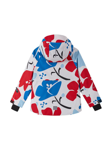 Reima Winterjacke "Posio" in Weiß/ Rot/ Blau
