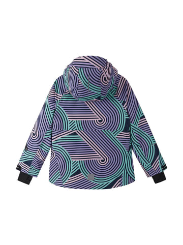 Reima Winterjas "Posio" paars/lichtroze/turquoise