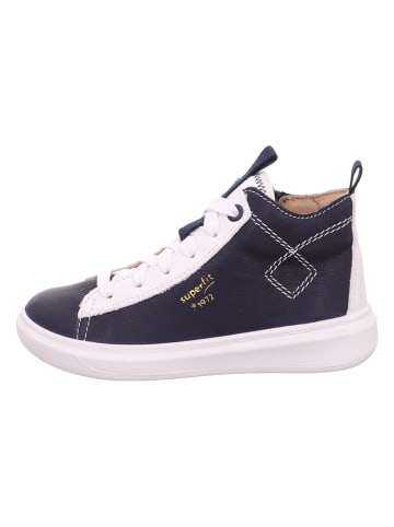 superfit Leder-Sneakers "Cosmo" in Dunkelblau