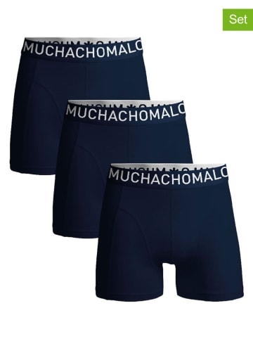 Muchachomalo 3er-Set: Boxershorts in Dunkelblau