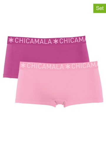 Muchachomalo 2er-Set: Pantys in Rosa/ Pink