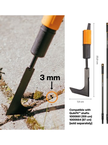 Fiskars Voegenkrabber zwart