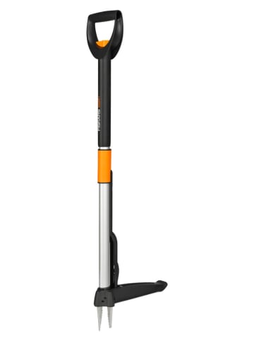 Fiskars Telescopische onkruidwieder zwart