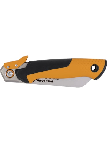 Fiskars Klappbare Zugsäge in Orange/ Schwarz